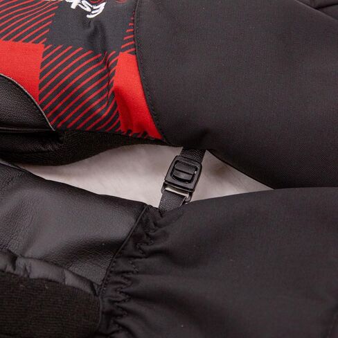 Eskimo® Keeper™ Youth Mitts, Youth, OSFM, Black/Plaid, 41636 in Kuwait