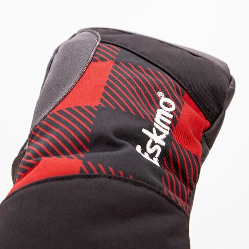 Eskimo® Keeper™ Youth Mitts, Youth, OSFM, Black/Plaid, 41636 in Kuwait