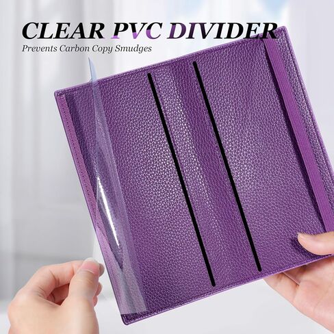 Sodsay Embossed Floral Checkbook Covers for Personal Checkbook, Soft PU Leather Check Book Cover for Women with Elastic Band and Pen Holder in Saudi Arabia
