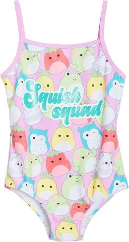 Squishmallows Girls Swimming Costume 9-10 Years Pink in Kuwait