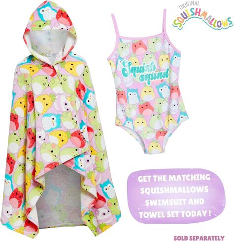 Squishmallows Girls Swimming Costume 9-10 Years Pink in Kuwait