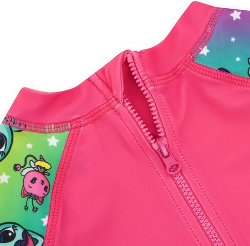 Gabby’s Dollhouse Costume, Gabby & Pandy Paws Girls Bathing Suit, Girls Swimsuit with Bows, Two Piece Kids Bathing Suit in Kuwait