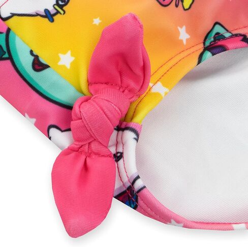 Gabby’s Dollhouse Costume, Gabby & Pandy Paws Girls Bathing Suit, Girls Swimsuit with Bows, Two Piece Kids Bathing Suit in Kuwait