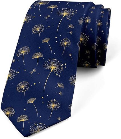 Castle Fairy Flower Men's Tie Country Rustic Fashion Novelty Necktie for Party Wedding in Kuwait