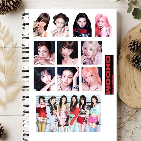 Yuto choom Album Gift Set, Including 182 PCS Album Photocards (110 pcs photocard,72PCS mini Sticker),100PCS Album choom Sticker Pack,1 Lanyards, 1 Card Holder in Kuwait