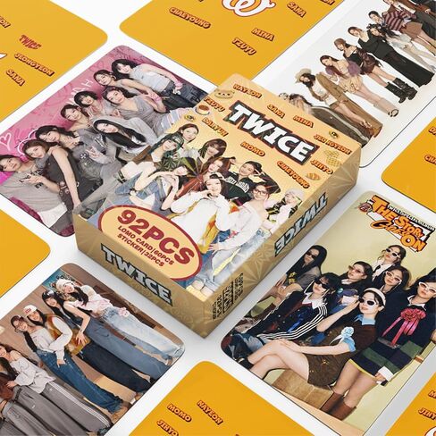 KPOPBTS TWICE TEN: The Story Goes On Album Photocards 55 PCS 10th Anniversary Album Photo Cards KPOP LOMO Card Set Gift Merch for Once Fans in Kuwait