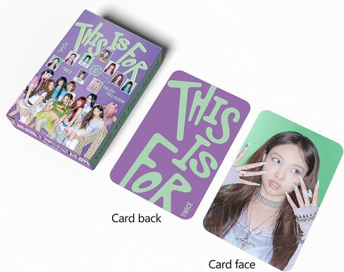 KPOPBTS Twice This is for Album Photocards 55 PCS Photocards Kpop LOMO Card Set Gift Merch for Once Fans in Kuwait