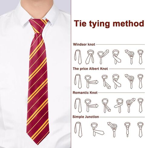 Halloween Costume Accessories Set with Tie, Scarf, Glasses and Wand for Kids Boys Adults Girls Halloween Cosplay Dress-up Party in Saudi Arabia
