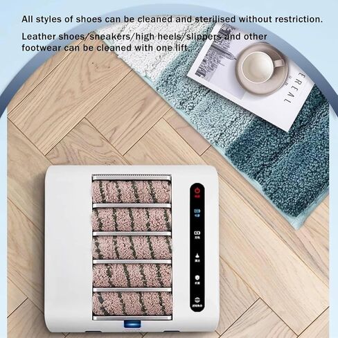 Fully Automatic Sole Cleaning Machine, Rechargeable Automatic Induction Shoe Polisher 260RPM,Fully Automatic Sole Cleaning Machine in Saudi Arabia