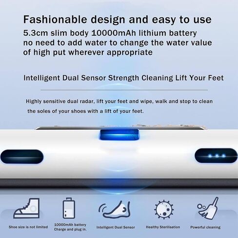 Fully Automatic Shoe Sole Cleaning Machine, Intelligent Induction Shoe Cleaner,Shoe Sole Water Brushing Machine in Saudi Arabia