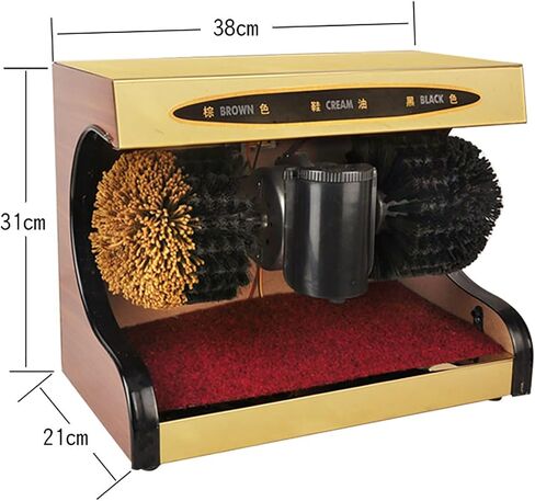 Automatic Electric Shoe Cleaner Machine, Induction Shoe Polisher for Quick and Convenient Shine, Ideal for Hotel Lobby Use in Kuwait