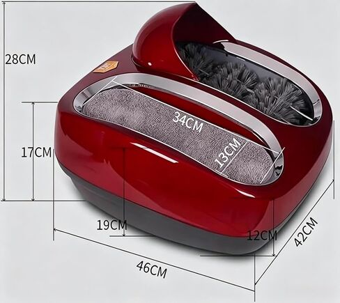 Smart Sole Cleaning Machine, Fully Automatic Induction Shoe Polisher, Electric Boot Washer for Home, Office, Hotel, and Commercial Use(Champagne Gold) in Kuwait