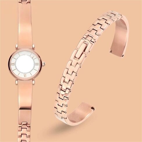 Women's Stainless Steel Watch Strap 8mm 10mm 12mm 14mm Small Size Solid Metal Watchband Universal in Saudi Arabia