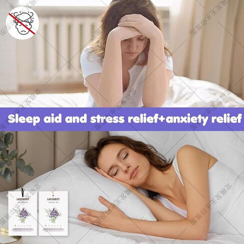 8 Packs Large Lavender Scented Sachets for Closet Deodorizer Drawers, Hanging Long Lasting Natural Air Freshener for Home in Saudi Arabia