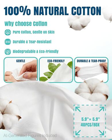 Ourmed Saline Wipes 40 Count, Sterile Unscented Gentle Cotton Wipes for Baby & Kids, Eye Nose Face Care, Hypoallergenic for Sensitive Skin, Piercing Aftercare & Wound Cleansing in Saudi Arabia