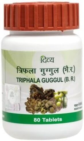 Patanjali Divya Triphala Guggul 80 tablets Pack by Patanjali in Kuwait