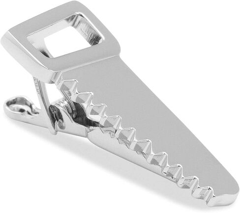 Baxter Silver Saw Tie Bar Silver Rhodium Plating Baxter Silver Saw Tie Bar in Kuwait