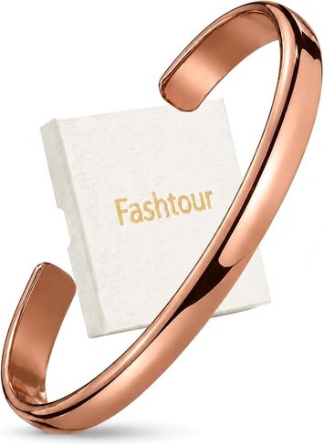 Pure Copper Bracelet – Copper Bracelet for Men & Women – 100% Solid, Raw & Uncoated Handmade Hammered Tibetan Cuff Bangle in Saudi Arabia