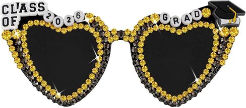 Class of 2026 Graduation Glassses Photo Props Grad Decor Accessories Sunglasses Party Favor Decorations in Saudi Arabia
