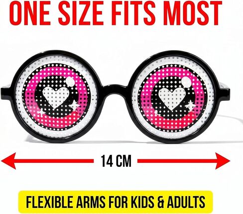 6 Pack Funny Googly Eye Novelty Glasses Crazy Prank Eyeglasses with Cartoon Eyes Party Sunglasses for Photo Booth Props for Halloween Birthday Cosplay Gag Gifts in Saudi Arabia