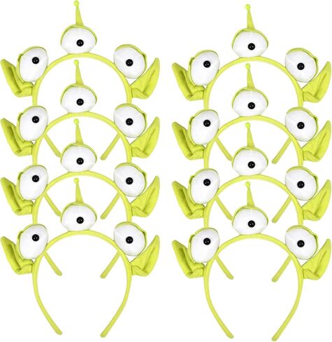 VANVENE Novelty New Alien Ears Costume Plush Headband Adult Child Party Cosplay Gift 8pack in Saudi Arabia
