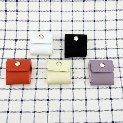 5PCS Mini Travel Jewelry Bag Foldable Multifunctional Travel Jewelrys Pouch for Earrings Rings Necklace Travel Essentials Organizers and Storage in Saudi Arabia