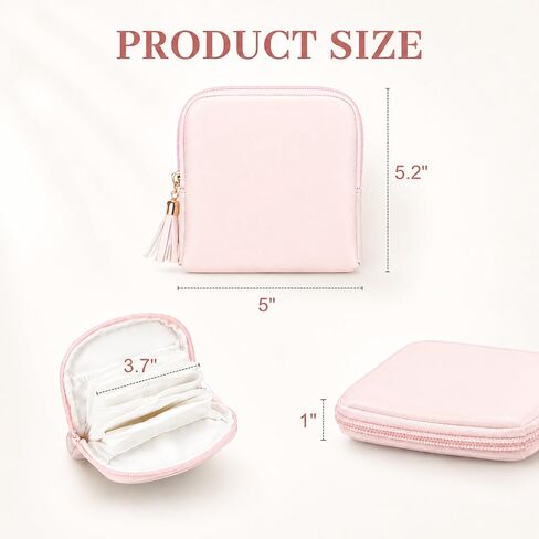 Small Travel Jewelry Case, Jewelry Organizer Pouch Bags with Zipper, Portable Velvet Storage Bag for Women, Jewelry Travel Case for Bracelet Rings Earring Travel Accessories Holder in Saudi Arabia
