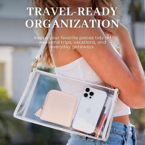 Small Travel Jewelry Case, Jewelry Organizer Pouch Bags with Zipper, Portable Velvet Storage Bag for Women, Jewelry Travel Case for Bracelet Rings Earring Travel Accessories Holder in Saudi Arabia