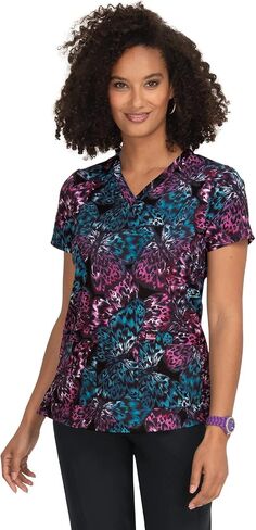 KOI Lite Stretch 1071PR قميص Align Scrub للسيدات بأجنحة غريبة S in Kuwait