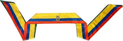 Flag Headband - Unisex Stretchy Silky Sweatband for World Sports Tournaments & Parties - Lightweight Breathable Head Wrap - Tie On in Kuwait