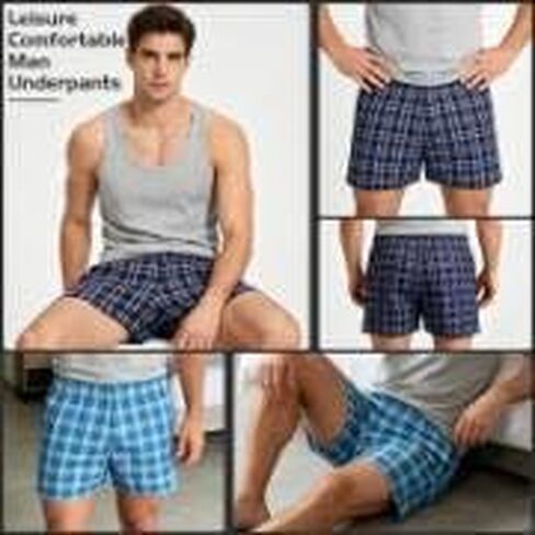50-Pack Men’s Underwear Loose Fit Boxer Shorts, Value Case Pack of Assorted Colors, US Sizes (S-XXL), Individually Wrapped with Accurate Size Labels, Bulk Essentials for Care Packages & Outreach in Saudi Arabia