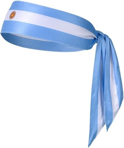 ONUPGO Sports Tie Headband Bandana, Elastic Adjustable Sweat Band for Men and Women in Kuwait