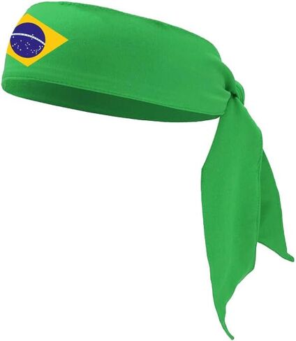ONUPGO Sports Tie Headband Bandana, Elastic Adjustable Sweat Band for Men and Women in Kuwait