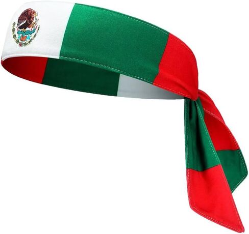 ONUPGO Sports Tie Headband Bandana, Elastic Adjustable Sweat Band for Men and Women in Kuwait