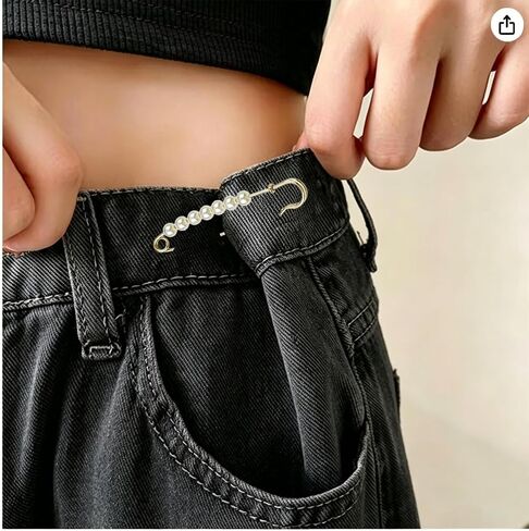 22 Pcs Pearl Brooch Pins for Women Costume Accessory, Retro Faux Crystal Clothing Clips Fashion Decoration Safety Pins for Sweater Shawl Collar Dress Shirt Jeans in Saudi Arabia