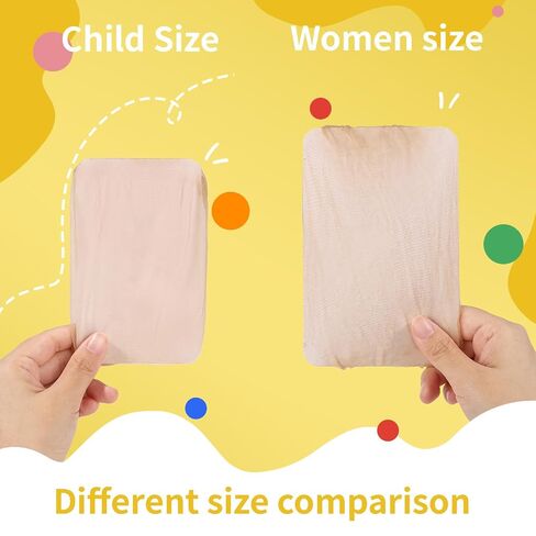 FANDAMEI Wig Cap, 4PCS HD Wig Cap for Kids, HD Caps for Wigs Light Brown, Nylon Wig Caps for Kids, Stocking Caps for Wigs, Transparent Invisible Wig Cap for Halloween. Small Wig Cap for Kids, Baby. in Kuwait