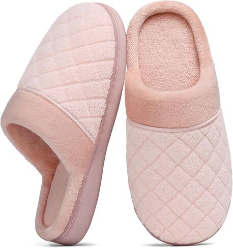 Litfun Unisex House Slippers for Women Men Memory Foam Indoor Bedroom Shoes in Kuwait