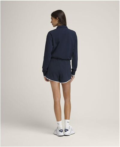 WILSON Davenport Woven Womens Tennis Pullover Classic Navy Small in Kuwait