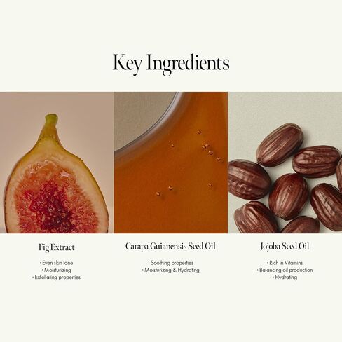 Fig Whisky Scent Balm, Portable Sized Vegan Solid Perfume Balm with Plant-Derived Formula, Fig Extract and Jojoba Oil, Andiroba Seed Oil, Body Fragrance, Woody Scent, Paraben Free (5g / 0.17 Oz) in Saudi Arabia