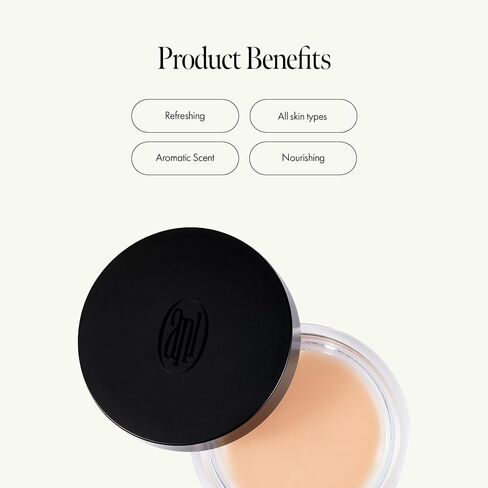 Fig Whisky Scent Balm, Portable Sized Vegan Solid Perfume Balm with Plant-Derived Formula, Fig Extract and Jojoba Oil, Andiroba Seed Oil, Body Fragrance, Woody Scent, Paraben Free (5g / 0.17 Oz) in Saudi Arabia