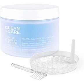 Gentle Jewelry Cleaner – Safe, Ammonia-Free Professional Jewelry Cleaning Solution for Rings, Necklaces, Bracelets, Earrings & Watches – Gold, Silver, Diamond Care in Saudi Arabia