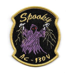 USAF Spooky AC-130U Lockheed Collectors Patch in Saudi Arabia