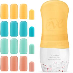 16 Pack Silicone Bottle Cover, Travel Essentials for Women Men, Beach Vacation Essentials, Cruise Essentials 2026, Travel Size Toiletries Accessories, Elastic Sleeves for Leak Proofing, must haves in Saudi Arabia