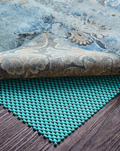 Veken 6x9 Ft Rug Pad Gripper for Hardwood Floors, Non Slip Rug Pads for Area Rugs, Thick Dark Grey Rug Grippers for Tile Floors, Under Carpet Anti Skid Mat, Keep Your Rugs Safe and in Place in Saudi Arabia
