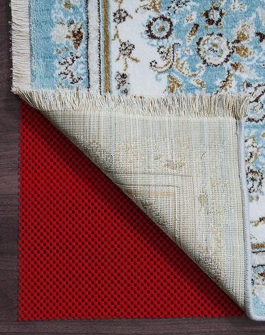 Veken 6x9 Ft Rug Pad Gripper for Hardwood Floors, Non Slip Rug Pads for Area Rugs, Thick Dark Grey Rug Grippers for Tile Floors, Under Carpet Anti Skid Mat, Keep Your Rugs Safe and in Place in Saudi Arabia