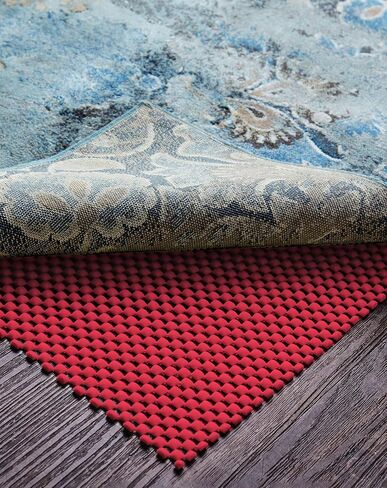Veken 6x9 Ft Rug Pad Gripper for Hardwood Floors, Non Slip Rug Pads for Area Rugs, Thick Dark Grey Rug Grippers for Tile Floors, Under Carpet Anti Skid Mat, Keep Your Rugs Safe and in Place in Saudi Arabia