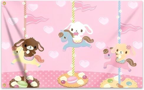 Sugar Flag 3x5 Feet Funny Man Cave Wall Meme Bunnies Flags for Teen Girls Room Guys Bedroom Dorm Room College Dorm Wall Banner Tapestry Decor in Saudi Arabia