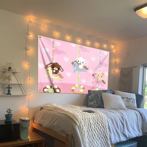 Sugar Flag 3x5 Feet Funny Man Cave Wall Meme Bunnies Flags for Teen Girls Room Guys Bedroom Dorm Room College Dorm Wall Banner Tapestry Decor in Saudi Arabia