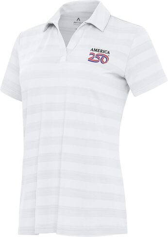 Antigua America 250 Women’s Tunnel Polo, Moisture-Wicking Golf Shirt with Performance Four-Way Stretch in Kuwait