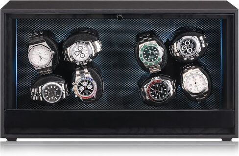 Watch Winder for Automatic Watches with 8 Quiet Running Motor for Man/Woman's Watches in Saudi Arabia